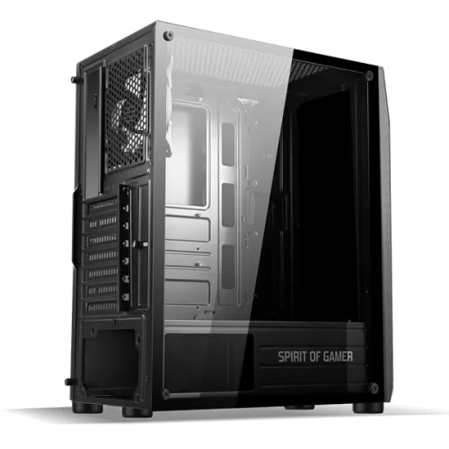 Spirit of Gamer Számítógépház - Rogue VI RGB (fekete, ablako