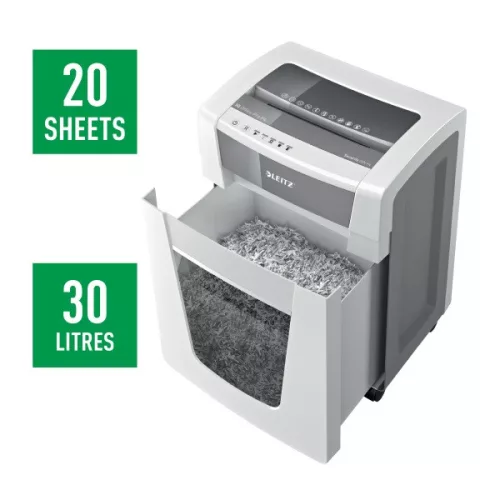 LEITZ IQ Office Pro papír iratmegsemmisítő, P4