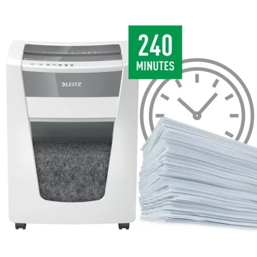 LEITZ IQ Office Pro papír iratmegsemmisítő, P4
