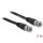 Delock BNC RG-59 -> BNC RG-59 M/M adatkábel 2m fekete 75 Ohm