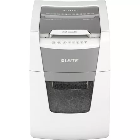 LEITZ Iratmegsemmisítő, konfetti, 100 lap, "IQ AutoFeed SmallOffice 100 P4 Pro"