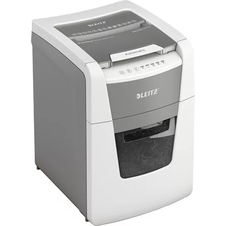 LEITZ Iratmegsemmisítő, konfetti, 100 lap, "IQ AutoFeed SmallOffice 100 P4 Pro"