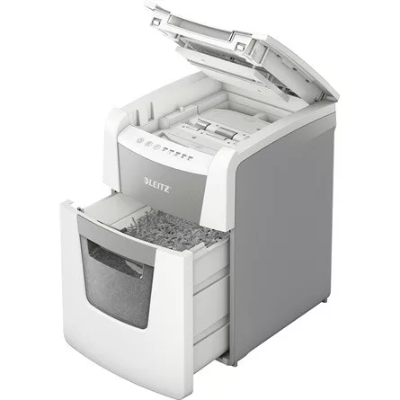 LEITZ Iratmegsemmisítő, konfetti, 100 lap, "IQ AutoFeed SmallOffice 100 P4 Pro"