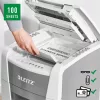 LEITZ Iratmegsemmisítő, konfetti, 100 lap, "IQ AutoFeed SmallOffice 100 P4 Pro"