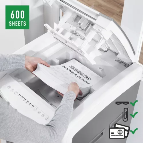 LEITZ IQ Office Pro 600 automata P5 iratmegsemmisítő