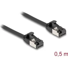  Delock RJ45 CAT8.1 U/FTP -> RJ45 CAT8.1 U/FTP M/M adatkábel 5m fekete flexibilis