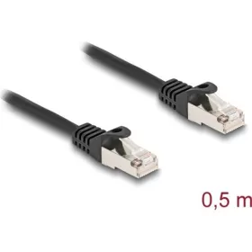   Delock RJ50 S/FTP -> RJ50 S/FTP M/M adatkábel 0.5m fekete