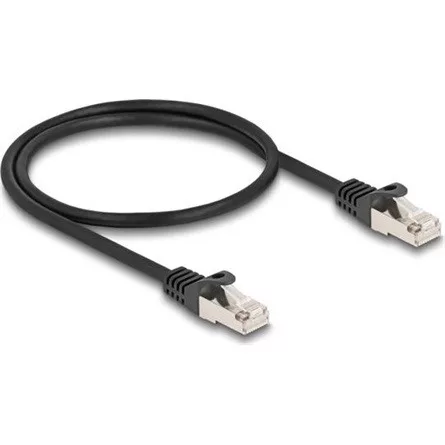 Delock RJ50 S/FTP -> RJ50 S/FTP M/M adatkábel 0.5m fekete