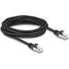 Delock RJ50 S/FTP -> RJ50 S/FTP M/M adatkábel 5m fekete