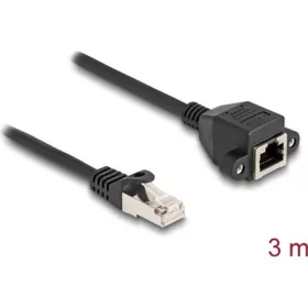   Delock RJ50 S/FTP -> RJ50 S/FTP M/F adatkábel hosszabbító 3m fekete