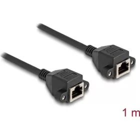 Delock RJ50 S/FTP -> RJ50 S/FTP F/F adatkábel 1m fekete