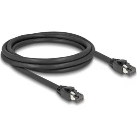   Delock RJ45 CAT8.1 S/FTP -> RJ45 CAT8.1 S/FTP M/M adatkábel 2m fekete