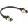 Delock RJ45 CAT6A S/FTP -> RJ45 CAT6A S/FTP M/M adatkábel 0.3m fekete