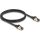 Delock RJ45 CAT6A S/FTP -> RJ45 CAT6A S/FTP M/M adatkábel 1m fekete
