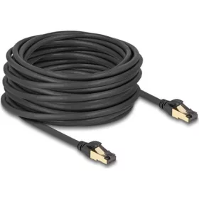   Delock RJ45 CAT6A S/FTP -> RJ45 CAT6A S/FTP M/M adatkábel 15m fekete