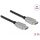 Delock Displayport 2.0 -> Displayport 2.0 M/M video kábel 3m fekete