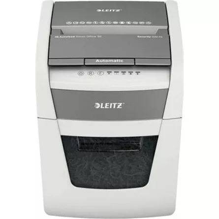 Kensington IQ AutoFeed SmallOffice 50 P4 Pro keresztvágó / konfettivágó iratmegsemmisítő fehér-szürke