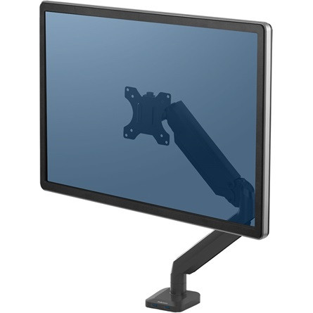 Fellowes Platinum Series Single Monitor Arm 32" monitor tartó asztalra / USB-hub fekete