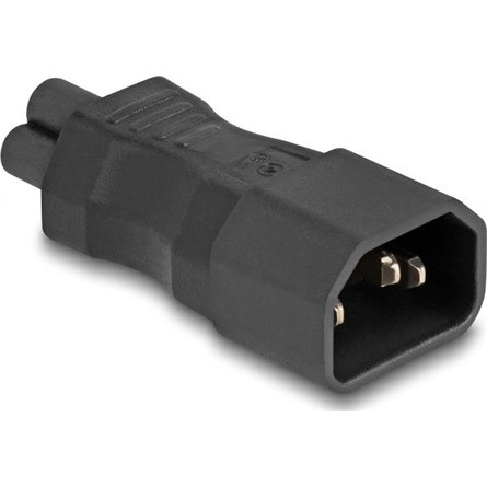 Delock Tápadapter IEC 60320 - C14 - C5, apa / anya, 2,5 A, egyenes