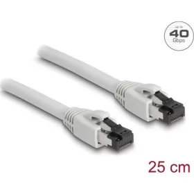 Delock RJ45 hálózati kábel Cat.8.1 S/FTP 0,25 m szürke