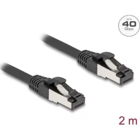 Delock RJ45 hálózati kábel Cat.8.1 S/FTP 2 m fekete