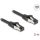 Delock RJ45 hálózati kábel Cat.8.1 S/FTP 2 m fekete