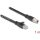 Delock M12 kábel X-kódolt 8 tűs apa - RJ45 apa Cat.5e S/FTP flexibilis 1 m fekete