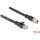 Delock M12 kábel X-kódolt 8 tűs apa - RJ45 apa Cat.5e S/FTP flexibilis 10 m fekete