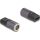Delock magnetic 8pin -> USB-C M/F adapter fekete-szürke