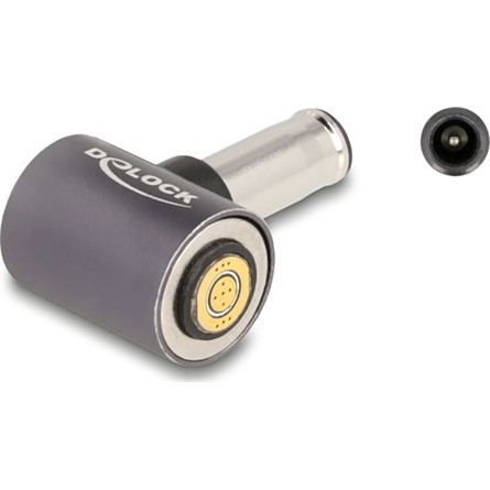 Delock Adapter Laptop töltő kábelhez 5,5 x 2,1 mm apa   mágneses 8 tűs konnektor
