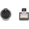 Delock Kábel M12 A kódolt 8 tűs apa - RJ45 apa PVC 5 m