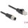 Delock Kábel M12 D kódolt 4 tűs apa - RJ45 apa PVC 2 m