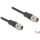 Delock Kábel M12 X kódolt 8 tűs apa - apa PVC 1 m