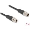 Delock Kábel M12 X kódolt 8 tűs apa - apa PVC 5 m
