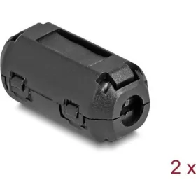   Delock Ferrit mag / ferrit gyűrű kábel körbevételére 3,5 mm 2 db., fekete színű