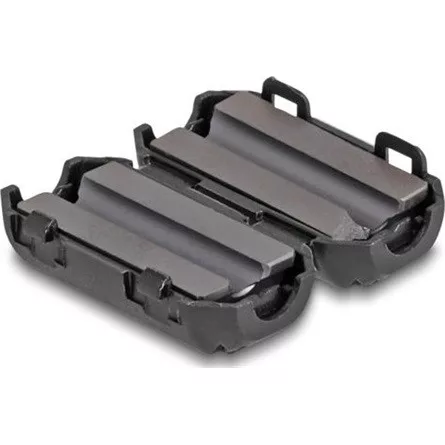 Delock Ferrit mag / ferrit gyűrű kábel körbevételére 3,5 mm 2 db., fekete színű