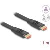 Delock High Speed HDMI szalagkábel 48 Gbps 8K 60 Hz 1 m