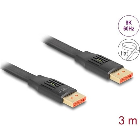 Delock DisplayPort szalagkábel 8K 60 Hz 3 m