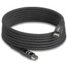 Delock USB 2.0 kábel USB Type-C  apa   apa mágneses textil borítással PD 3.0 60 W 2 m