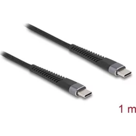   Delock USB 2.0 kábel USB Type-C  apa - apa meghosszabbított hajlítás védelemmel 60 W 1 m