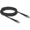 Delock USB 2.0 kábel USB Type-C  apa - apa meghosszabbított hajlítás védelemmel 60 W 3 m