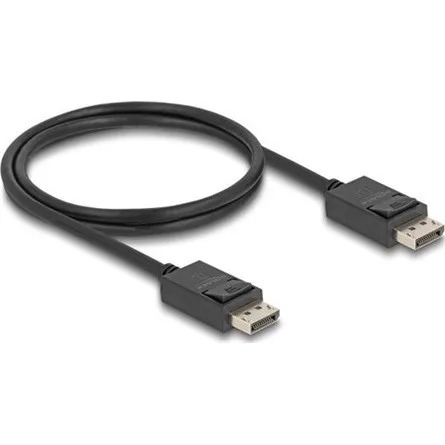 Delock DisplayPort kábel 16K 60 Hz 80 Gbps 1 m