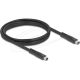 Delock Mini DisplayPort kábel 16K 60 Hz 80 Gbps 1,5 m