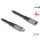 Delock USB 40 Gbps bővítő kábel USB Type-C  apa - anya PD 3.1 240 W 2 m szürke fém