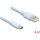 Delock USB 2.0 kábel USB A-típusú dugó - USB Type-C  dugó 4 m kék Szilikon