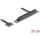 Delock adapter Mini PCIe apa PCIe 3.0 x16 slot 90 -os szögben, 20 cm-es kábellel