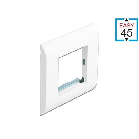 Delock Easy 45 modul tartó fehér 80x80mm