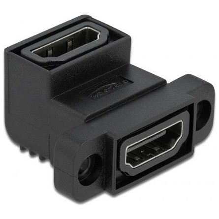 Delock ADA Delock 81308 HDMI F adapter 90 fokban elforgatott