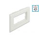 Delock Easy 45 modul tartó fehér 130x80mm