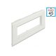 Delock Easy 45 modul tartó fehér 175x80mm